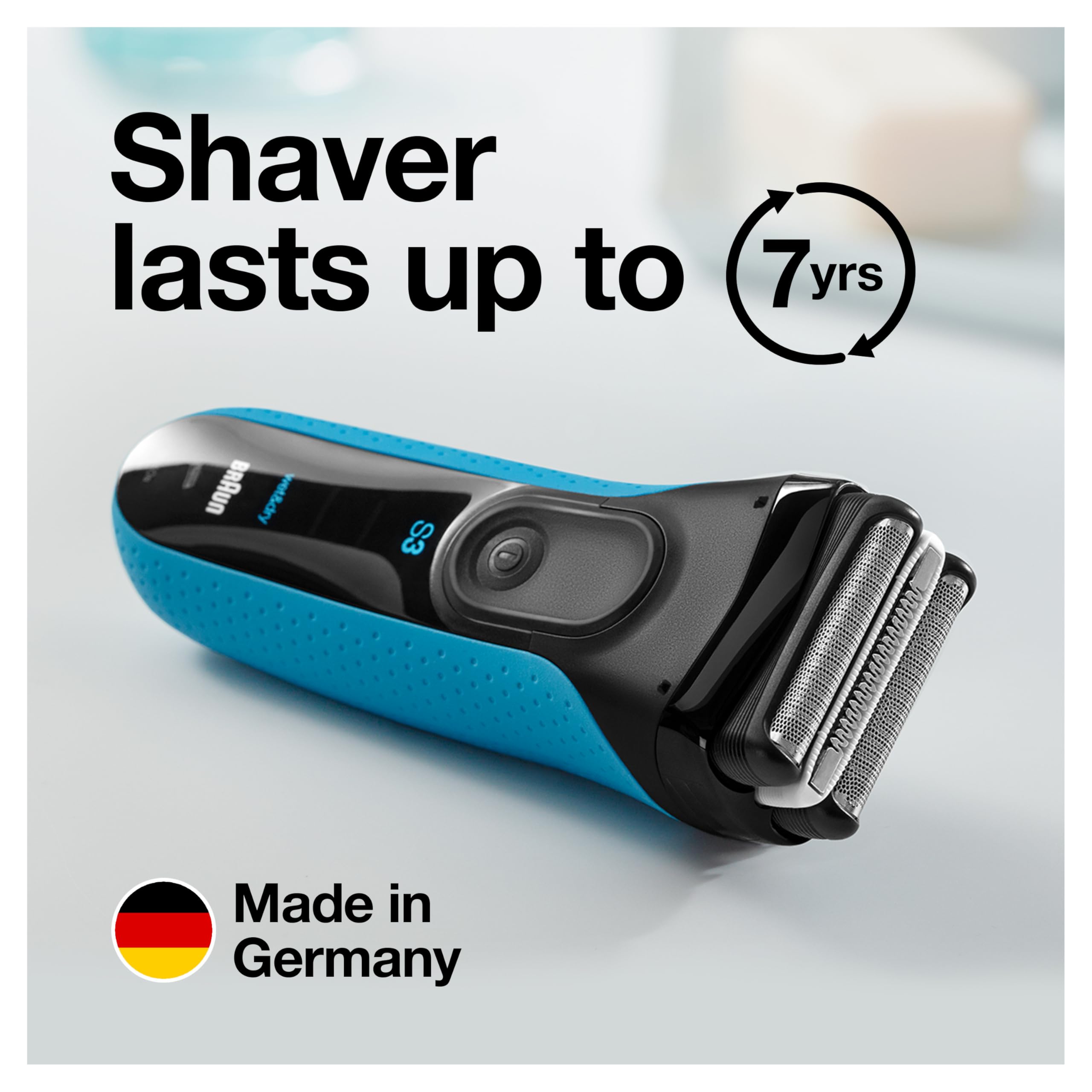 Braun Series 3 ProSkin 3040s Rechargeable Wet & Dry Men's Electric Shaver with Precision Trimmer 🍁 All In One Marketplace Canada