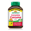 Jamieson Curcumin Turmeric 550 mg, Provides Natural Joint Pain Relief, Supports Inflammation, and Helps with Digestion. NON-GMO, Gluten-Free, 90 Vegetarian Capsules, Proudly Canadian 🍁 All In One Marketplace Canada
