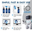 Screen Cleaner Spray (16oz) – Best Large Cleaning Kit for LCD LED OLED TV, Smartphone, iPad, Laptop, Touchscreen, Computer Monitor, Other Electronic Devices – Microfiber Cloth Wipes and 2 Nozzles 🍁 All In One Marketplace Canada