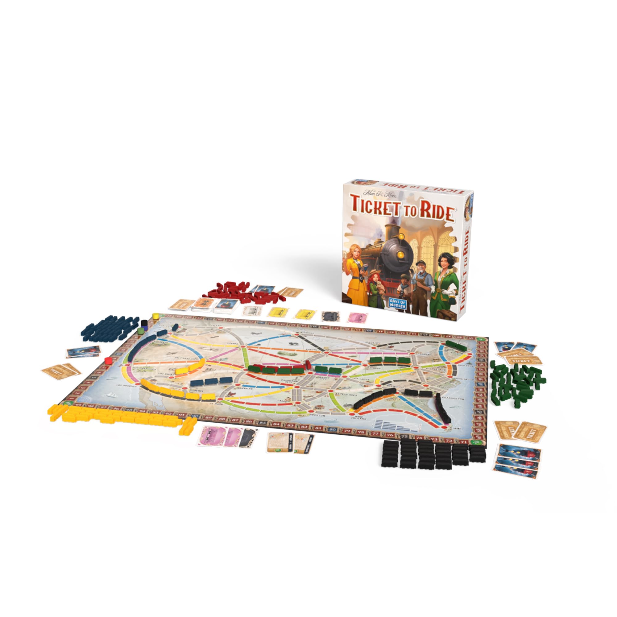 Ticket to Ride - Refresh (English Version) - A Game by Asmodee 🍁 All In One Marketplace Canada