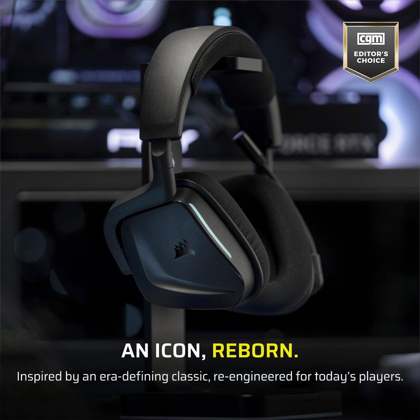 CORSAIR Void v2 Wireless Gaming Headset with Bluetooth for PC, PS5, PS4, Switch, Mobile – Dolby Atmos, 70 Hr Battery, Dual Wireless, Lightweight, Fast Charging – Carbon 🍁 All In One Marketplace Canada