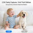 CINMOORE 2.5K Camera Surveillance Interieur, Indoor Security Cam, Free AI Pet/Person/Cry Detection, 4MP Pet Camera with Phone App Pan Tilt 2.4GHz WiFi, Night Vision, Full Duplex Audio 🍁 All In One Marketplace Canada