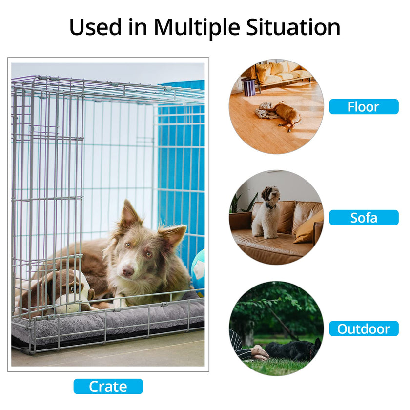 VERZEY Medium/Large Dog Bed Mat Crate Pad, 36