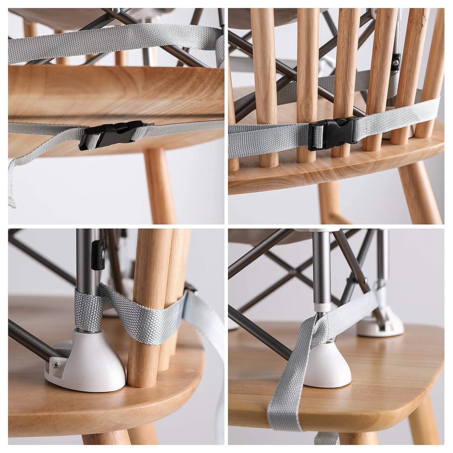 PandaEar Portable Baby Seat Travel Chair| Compact Fold with Straps for Indoor/Outdoor Use| Great for Camping, Beach, Lawn |Toddlers, Kids, Boys, Girls (Neural Seat) 🍁 All In One Marketplace Canada