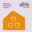 Litter Genie XL+ Pail – Ideal for Multi cat Homes - Includes one Jumbo 24ft cat Litter Bags Refill, Scoop, and Scoop Holder 🍁 All In One Marketplace Canada