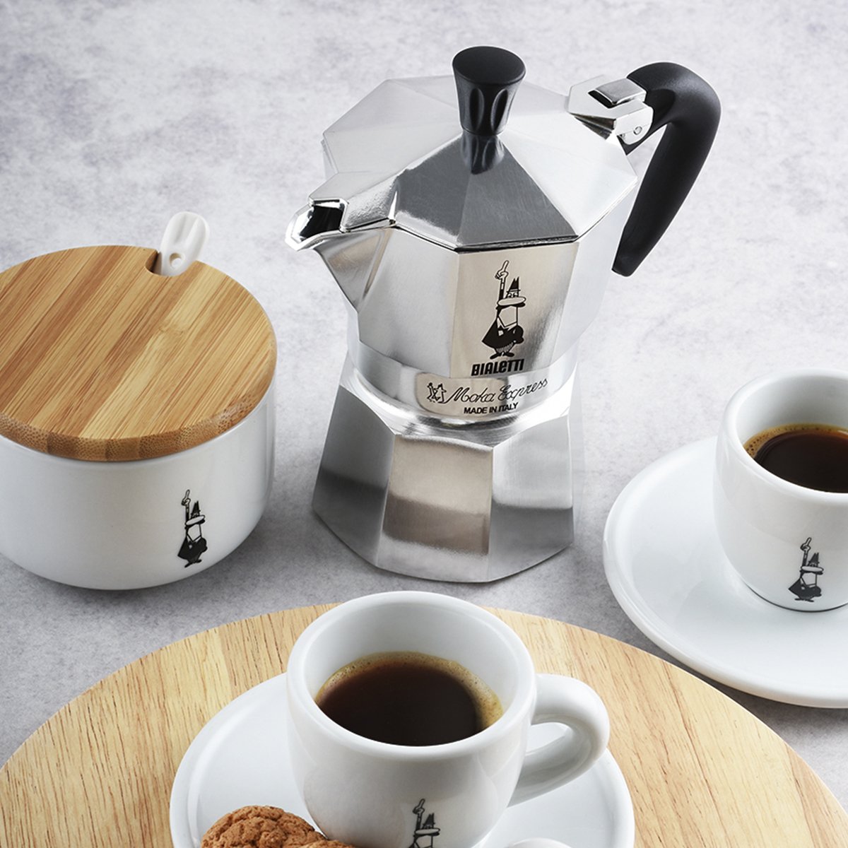 BIALETTI Moka Express 6-Cup Aluminum Stovetop Espresso Maker, Silver 🍁 All In One Marketplace Canada