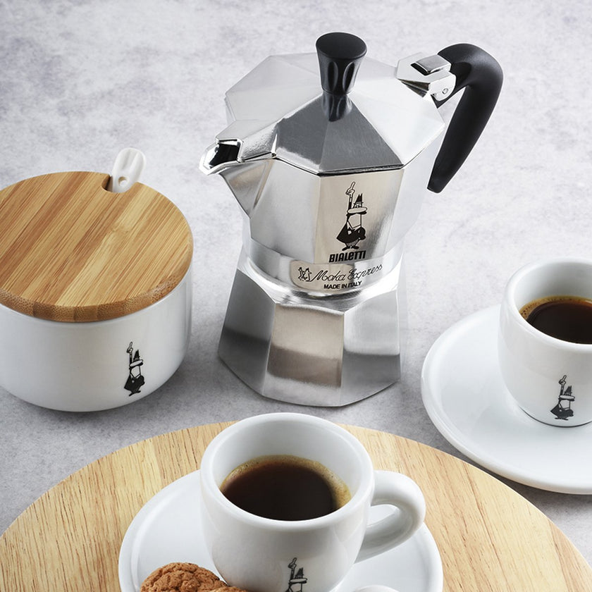 BIALETTI Moka Express 6-Cup Aluminum Stovetop Espresso Maker, Silver 🍁 All In One Marketplace Canada