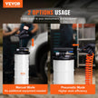 VEVOR Fluid Extractor, 1.74 Gallons (6.5 Liters), Pneumatic/Manual Oil Changer Vacuum Fluid Extractor with Dipstick and Suction Hose, Oil Extractor Change Pump for Automotive Fluids Vacuum Evacuation 🍁 All In One Marketplace Canada