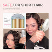 TYMO ROVY Hair Waver Curling Iron, 3-Barrel Ionic Hair Curler with 9 Heat Settings, Beach Waves Crimper for Women, Travel-Friendly, Anti-Scald, Fast Heating, Easy to Use, Elegant Gold, 1 Inch 🍁 All In One Marketplace Canada