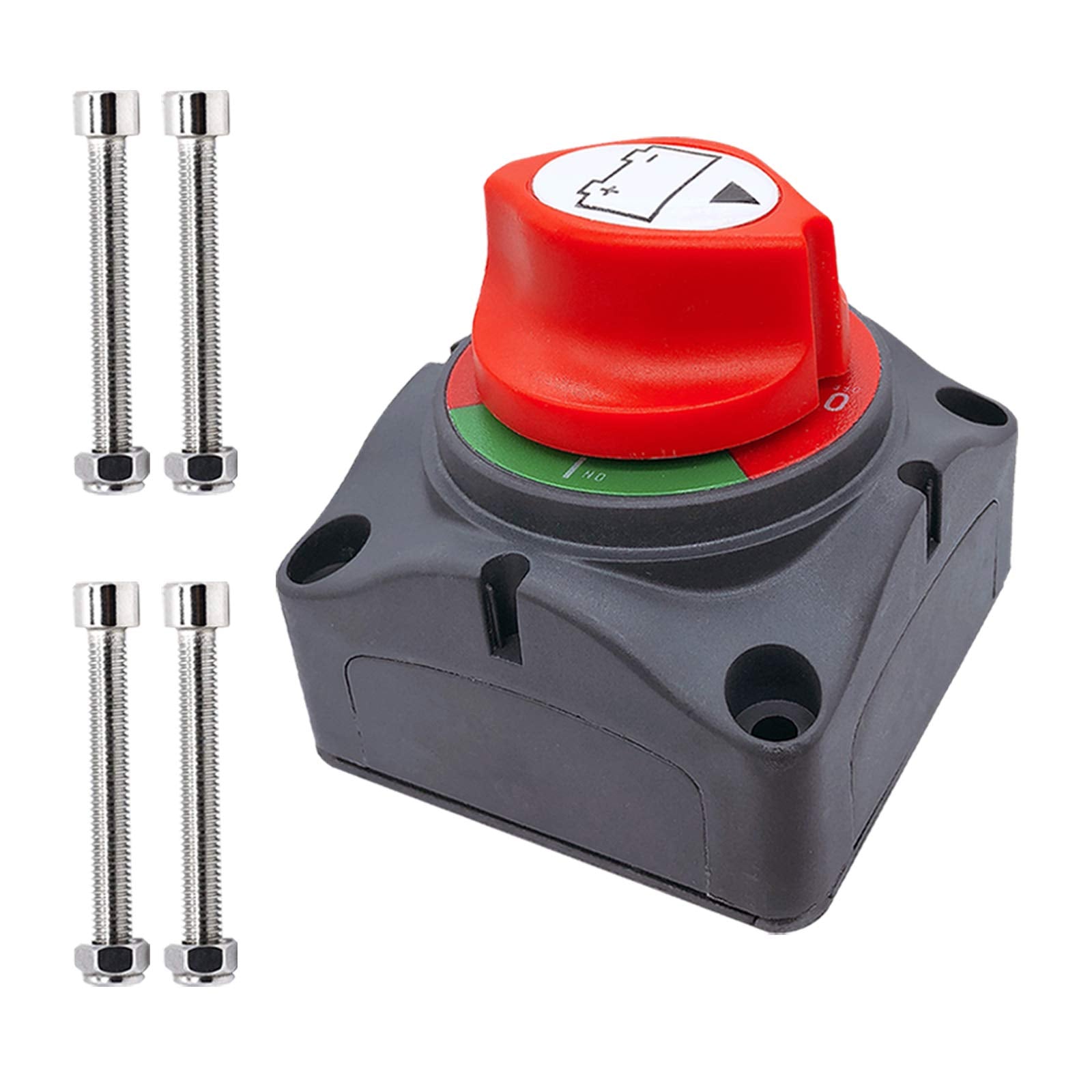 Ampper Battery Disconnect Switch, 12-48 V Battery Power Cut Master Switch Disconnect Isolator for Car, Vehicle, RV and Boat (On/Off) 🍁 All In One Marketplace Canada
