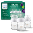 Philips Avent Natural Glass Baby Bottles with Natural Response Nipples (Slow Flow, Flow 2), 4oz, 3-pack, SCY910/03 🍁 All In One Marketplace Canada