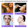 Beanify Electric Razor for Women Men,4 in 1 LED Display Ladies Wet & Dry Body Razors and Facial Hair Remover, Rechargeable Painless Hair Removal Kit for Nose Face Body Leg Bikini Arm Hair (Pink) 🍁 All In One Marketplace Canada