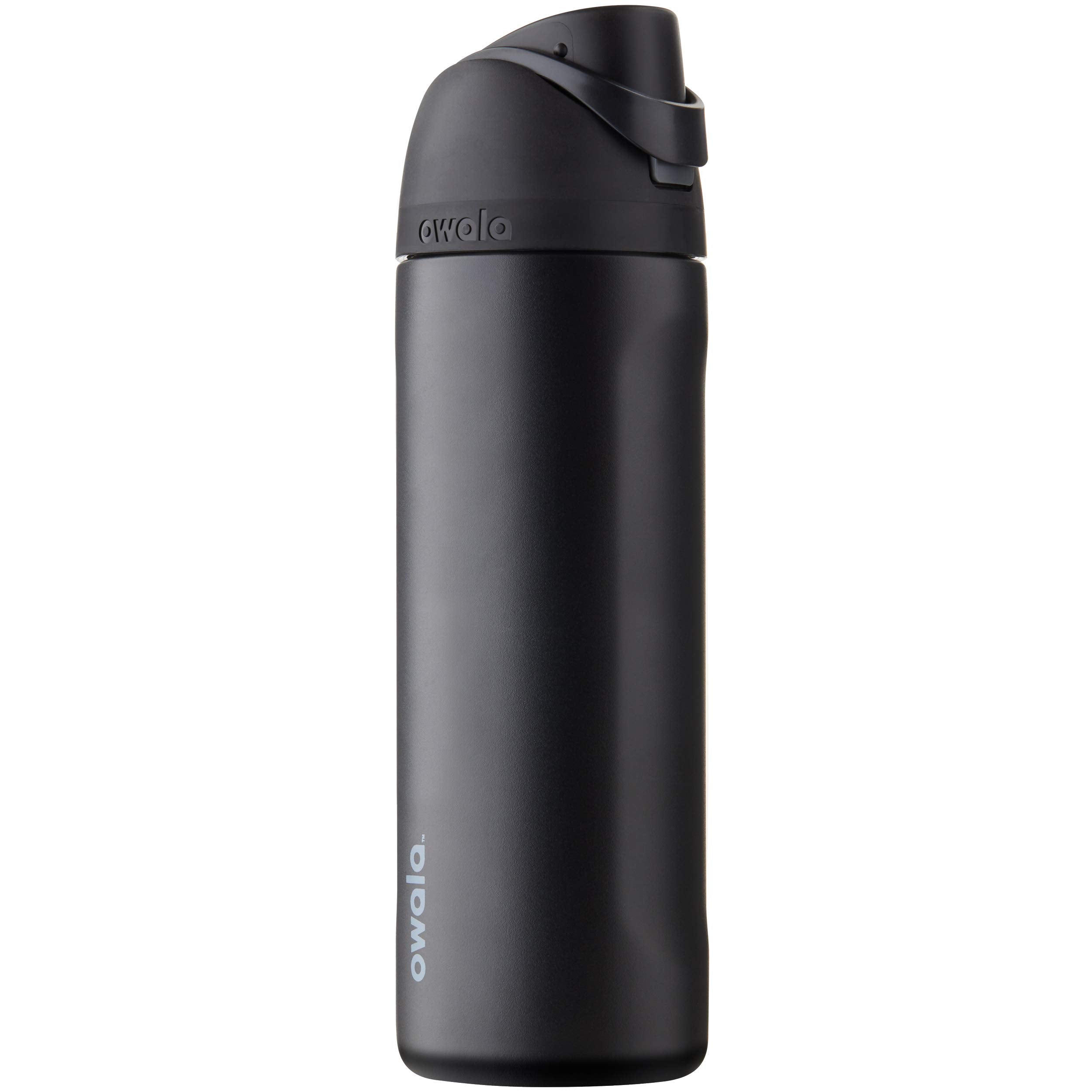 Owala FreeSip Insulated Stainless Steel Water Bottle with Straw for Sports and Travel, BPA-Free, 24-oz, Very, Very Dark 🍁 All In One Marketplace Canada