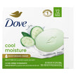 Dove Cool Moisture Beauty Bar Soap Cucumber Green Tea Scent, 106g, 12 Bars 🍁 All In One Marketplace Canada
