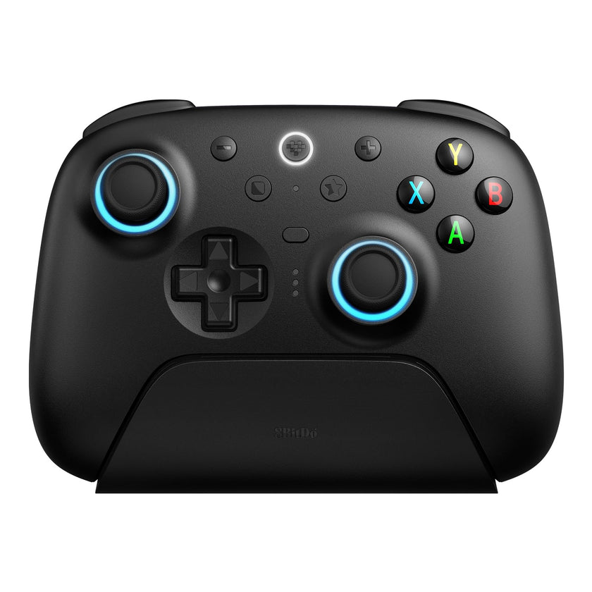 8BitDo Ultimate 2 Wireless Controller for Windows & Android, Gaming Controller with TMR Joysticks, Switchable Hall Effect/Tactile Triggers, RGB Fire Ring, 8Speed Wireless Tech, Black 🍁 All In One Marketplace Canada
