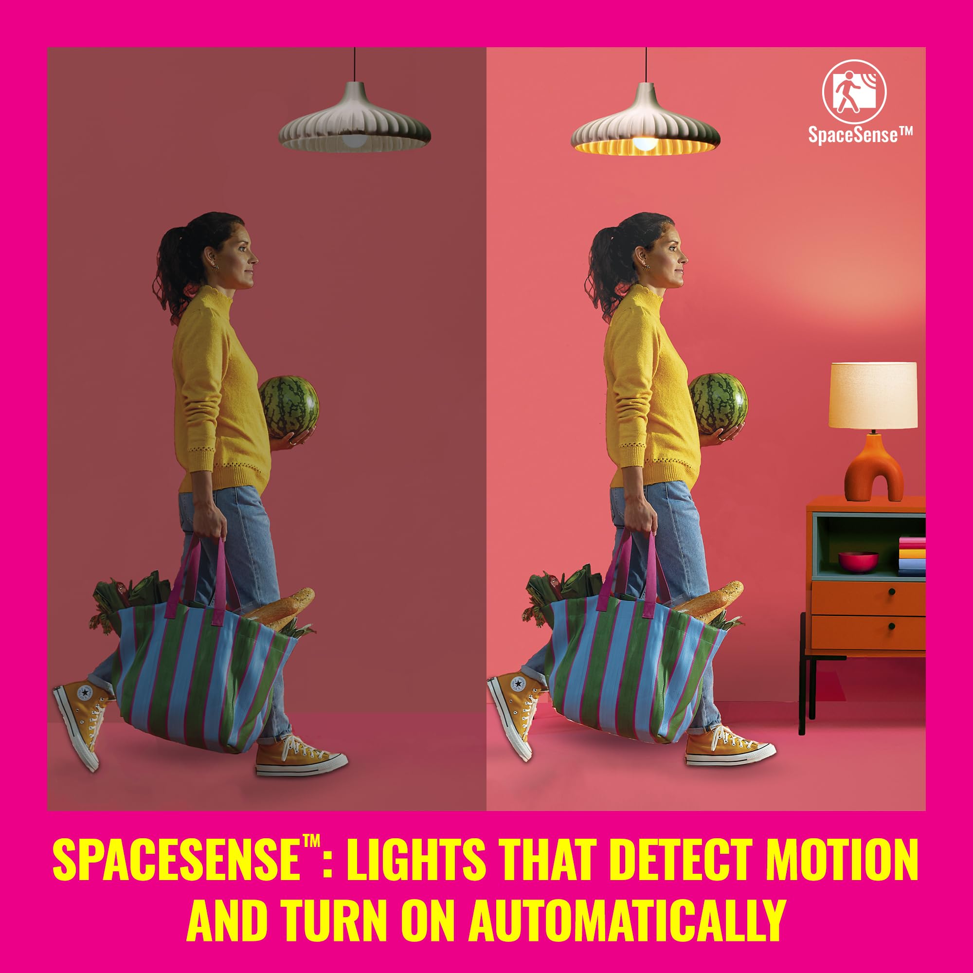 WiZ Connected 60W A19 LED Smart Light Bulbs - Connects to Your Wi-Fi - E26 Smart Bulb - Control with Voice or App + Activate with Motion - Matter Compatible - 3 Pack 🍁 All In One Marketplace Canada