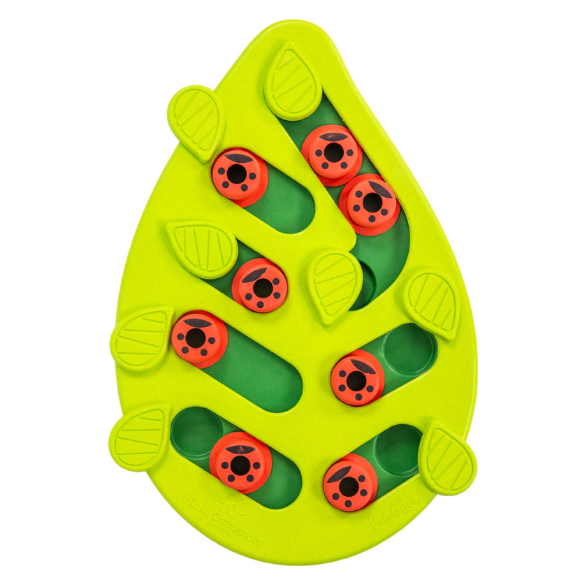 Catstages Buggin' Out Puzzle & Play, Interactive Treat Puzzle Cat Toy, Green 🍁 All In One Marketplace Canada