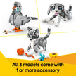 LEGO Creator 3 in 1 Playful Cat Toy - Building Toy with 3 Building Options, Cat, Dog, or Pigeon - Animal Figures for Kids, Girls and Boys, Ages 8+ - Gift Idea for Birthday - 31163 🍁 All In One Marketplace Canada