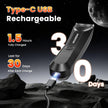 MAXGROOM Manscape Body Hair Trimmer for Men, Waterproof Pubic Hair Trimmer, Electric Razor Men with LED Light, 3mm & 6mm Guide Comb and Travel Pouch 🍁 All In One Marketplace Canada