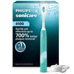 Philips Sonicare 4100 Electric Toothbrush, Sonic Toothbrush with Two Intensity Levels, Pressure Sensor and Timer, Cleansing Blue Prismatic, Model HX3689/23 🍁 All In One Marketplace Canada