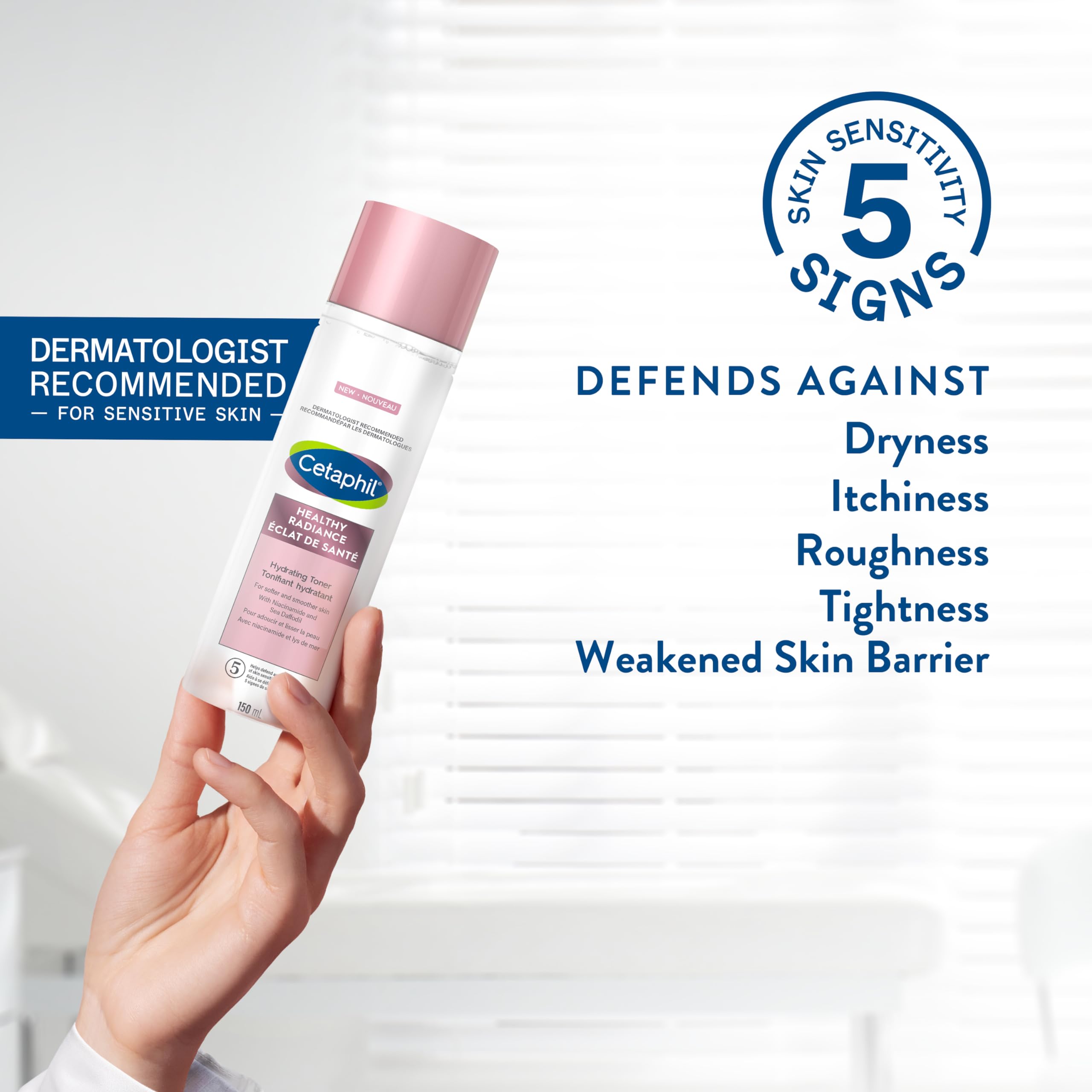 Cetaphil Healthy Radiance Hydrating Face Toner, Niacinamide Brightening Toner with White Sea Daffodil, Balancing & Refreshing, Dermatologist Recommended, 150ml 🍁 All In One Marketplace Canada