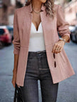 Slim-fit Jacket Fashion Commuting Thick fall Work office blazer suit Overcoat For Women