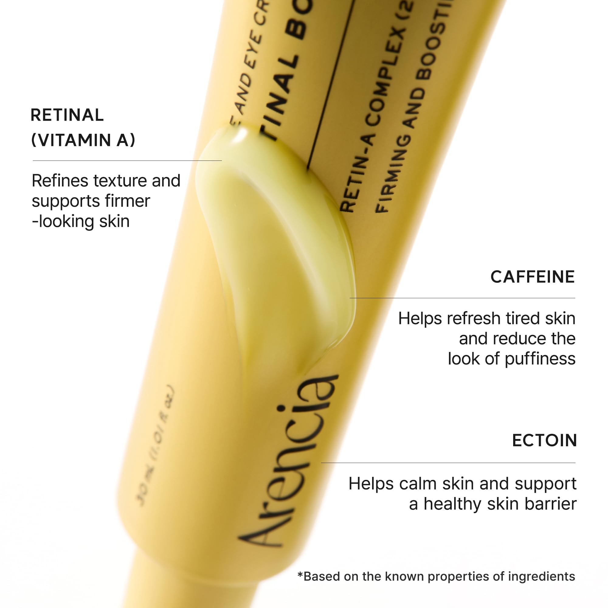 Arencia Retinal Booster Shot Serum, Firming Advanced Night Serum with Caffeine and Ectoin for Mature Skin, Pore Minimizing, WFine Lines & Wrinkles, Korean Skincare 30ml 🍁 All In One Marketplace Canada