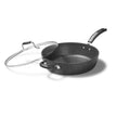 Starfrit The Rock 12'' (30cm) Non-Stick Jumbo Cooker Pan with Lid - Durable Forged Aluminum - Oven Safe - PFOA Free - Easy to Clean - Black 🍁 All In One Marketplace Canada