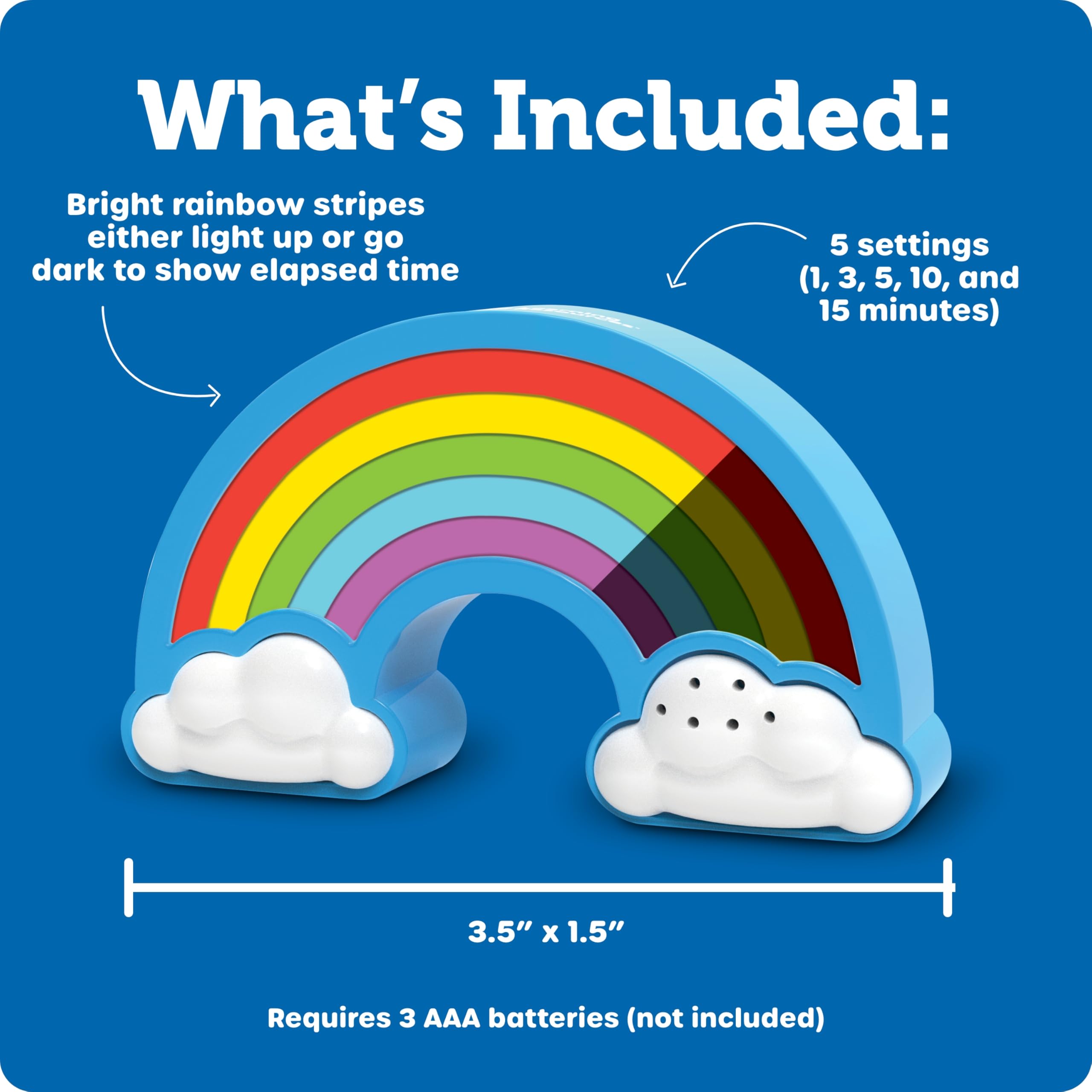 Learning Resources Rainbow Visual Timer 🍁 All In One Marketplace Canada