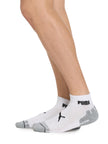 PUMA Men's 8 Pack Athletic Cushioned Quarter Crew Socks, White/Black, 10-13 🍁 All In One Marketplace Canada