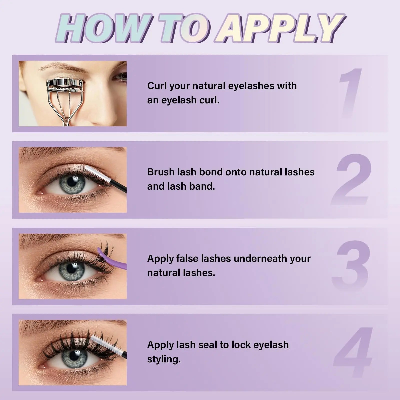 B&Q Fairy Lash Clusters Invisible Band 144PCS, Wispy Eyelash Clusters Manga False Eyelashes, C Curl Lash Cluster Natural Wet-Look Individual Lashes, Anime Cluster Eyelash Extensions with Spikes(Fairy) 🍁 All In One Marketplace Canada