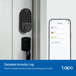 Tapo Smart Door Lock, Deadbolt | Keyless Entry, Fingerprint Recognition, Touchscreen Keypad & in-App Monitoring with Scheduled Access | 1-Year Rechargeable Battery | BHMA Grade 2 | Tapo DL110 🍁 All In One Marketplace Canada