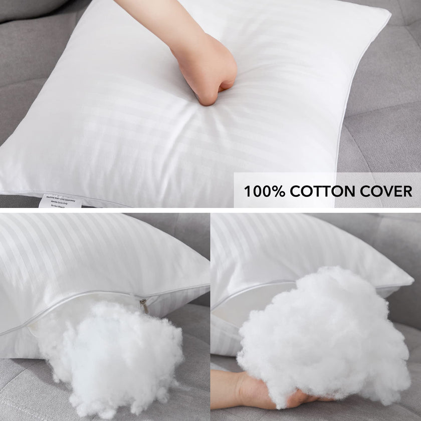 Oubonun 18 x 18 Throw Pillow Inserts Pack of 2 🍁 All In One Marketplace Canada