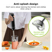 Bonsenkitchen Hand Blender, Immersion Blender with 2 Mixing Speed, Electric Handheld Blender Portable Stick Mixer with Stainless Steel Blades for Soup, Smoothie, Puree, Baby Food 🍁 All In One Marketplace Canada