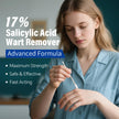 OSNOIA Extra Strength Wart Remover Liquid with 17% Salicylic Acid, Fast Acting Treatment for Plantar & Common Warts, Corn Remover for Feet and Toes (15ml, Wart Remover Set) 🍁 All In One Marketplace Canada