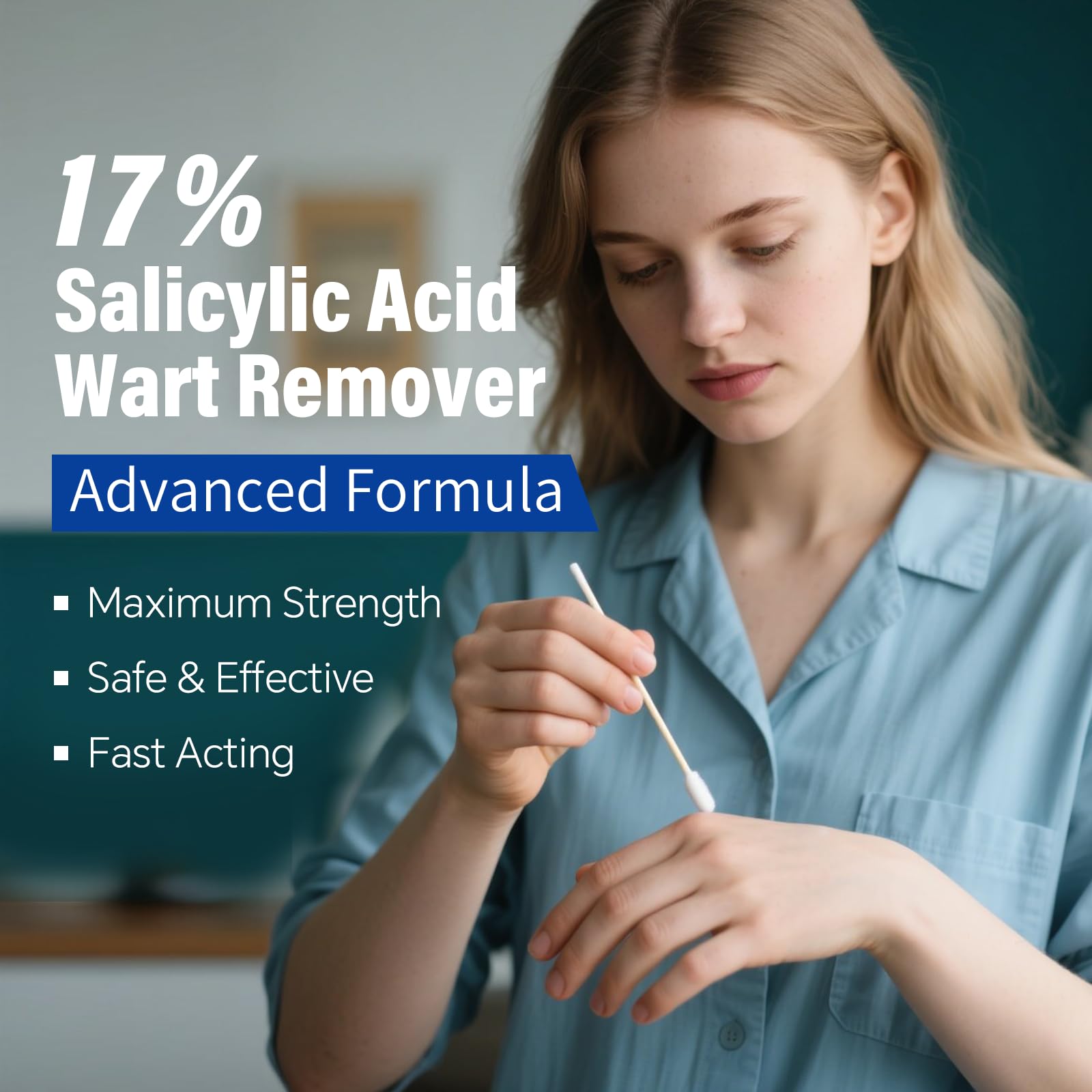 OSNOIA Extra Strength Wart Remover Liquid with 17% Salicylic Acid, Fast Acting Treatment for Plantar & Common Warts, Corn Remover for Feet and Toes (15ml, Wart Remover Set) 🍁 All In One Marketplace Canada