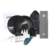 VEVOR Gold Panning Kit with Mini Sluice Box, 12