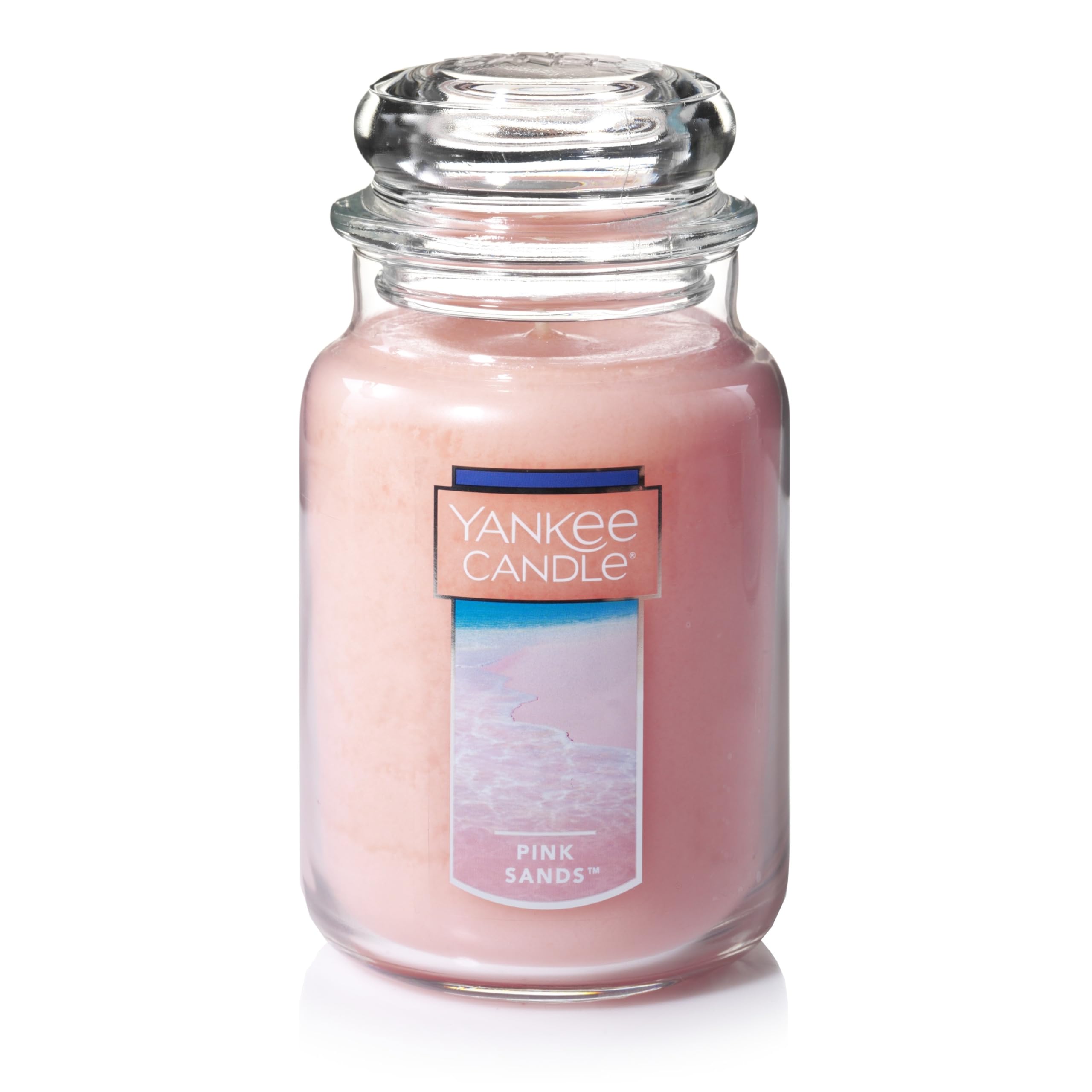 Yankee Candle Scented Candle, Pink Sands, Original Large Jar Candle, 110-150 Hours of Burn Time, 22 oz. 🍁 All In One Marketplace Canada