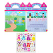 Melissa & Doug Puffy Sticker Play Set – Princess, 67 Reusable Stickers with 2 Fold-Out Scenes, Restickable Fashion Activity Book, Mess Free Travel Toys for Kids Ages 4+ 🍁 All In One Marketplace Canada