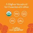 Four Sigmatic Think Mushroom Coffee | Organic Ground Coffee with Lion's Mane Mushroom and Chaga Mushroom | 12oz Bag 🍁 All In One Marketplace Canada