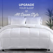 Comforter Twin Size Goose Down Alternative Microfiber Quilted Solid Comforter/Duvet Insert - Ultra Soft Hypoallergenic Bedding - Medium Warmth for All Seasons Twin Comforter - White 🍁 All In One Marketplace Canada