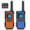 NXGKET Walkie Talkies for Kids Adults, Rechargeable Long Range Walky Talky 2 Way Radios 22 Channels with Li-ion Battery USB-C Cable for Family Toys Gift Camping Hiking 2 Pack 🍁 All In One Marketplace Canada