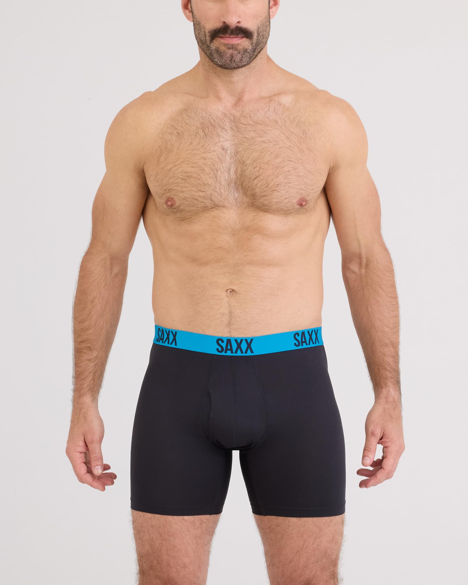 SAXX Underwear Co. Men's Core Performance Mesh Boxer Brief 3-Pack, Black/Graphite/Athletic, Large 🍁 All In One Marketplace Canada
