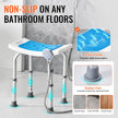 VEVOR Shower Chair, Adjustable Height Shower Stool, Shower Seat for Inside Shower or Tub, Non-Slip Bench Bathtub Stool Seat for Elderly Disabled Handicap, 350 LBS Capacity 🍁 All In One Marketplace Canada
