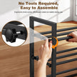 Roylvan 3-Tire Expandable Shoe Rack, 17