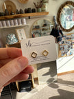 Standout Boutique Square Gold Studs