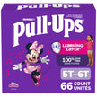Pull-Ups Girls Potty Training Underwear, Easy Open Toddler Pants 5T-6T (46+ lbs), Learning Designs for Toddlers, 66 count 🍁 All In One Marketplace Canada