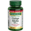 NATURE'S BOUNTY Gingko Biloba, 120 mg, Value Size, Helps to Enhance Cognitive Function, 180 Capsules, 78.5 g 🍁 All In One Marketplace Canada