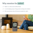 Airthings 325 Corentium Home 2 Smart Digital Radon Detector - Portable and Easy-to-use Radon Testing with Bluetooth connectivity and Humidity & Temperature Sensors 🍁 All In One Marketplace Canada