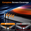 TOCOL 2 Pack for iPhone 16 Screen Protector [Instant Installation][Auto-Dust Removal][HD Clear], Unbreakable 9H+Hardness Shatterproof Tempered Glass [Bubble Proof] 🍁 All In One Marketplace Canada